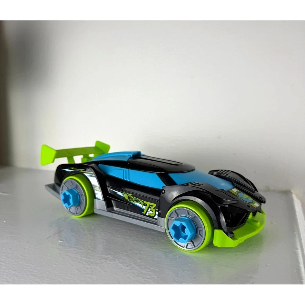 Hot Wheels Ready-to-Race‎ Car Builder Set  Super Blitzen Kids Toys